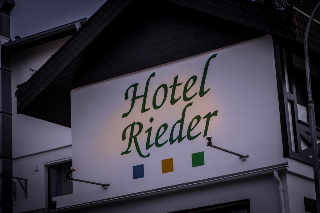 Hotel Rieder Wiesemscheid Экстерьер фото